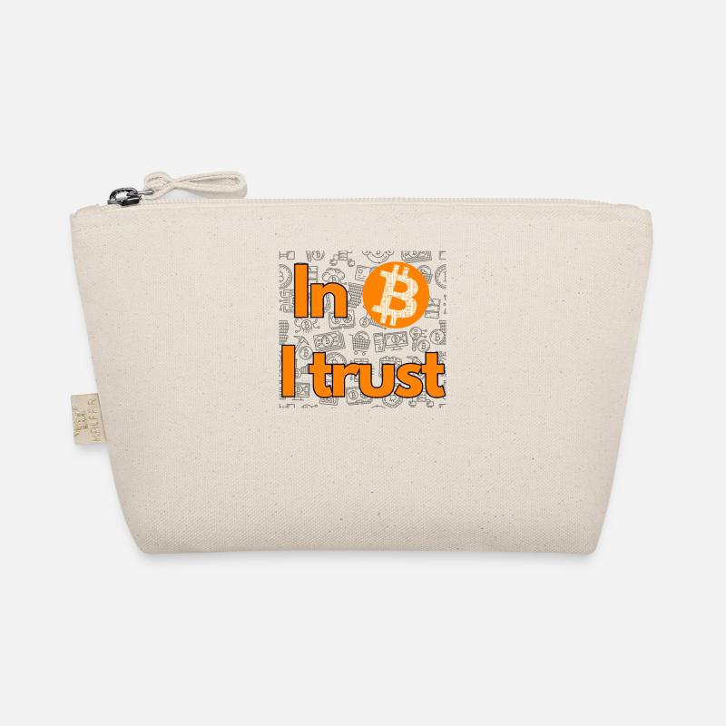 Krypto In Bitcoin we trust 2 BTC Bio-Täschchen