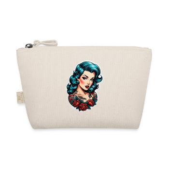 Rockabilly / Pin-up / Années 50 - Trousse biologique - nature - Devant