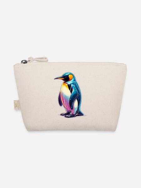 Pinguin - Bio-Täschchen - Natur