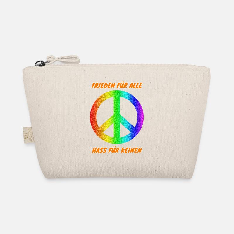 Demo Peace for All Hate for No 2 ANti AFD Organic Pouch