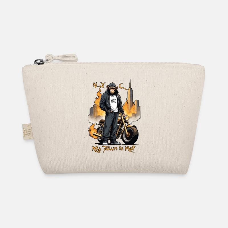 Biker Monkey Organic Pouch