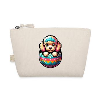 Easter Egg Easter Egg Dog Poodle Hatches From The Egg - Organic Pouch - nature - Front