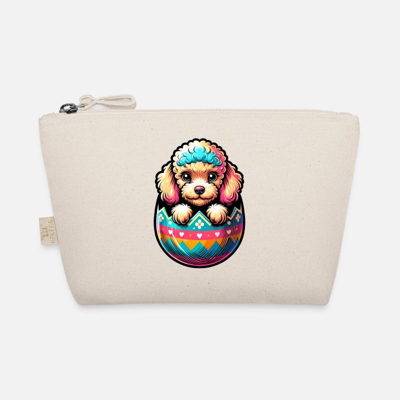 Easter Egg Easter Egg Dog Poodle Hatches From The Egg Organic Pouch