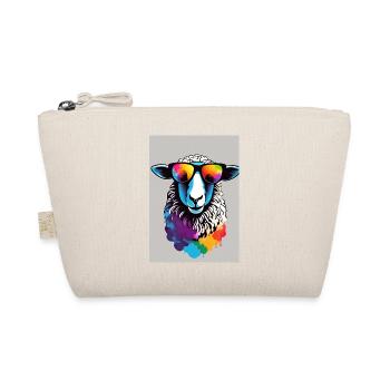 Sheep with sunglasses - Organic Pouch - nature - Front