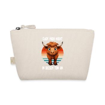 Don't Look At Me In That Tone At Bison - Organic Pouch - nature - Front
