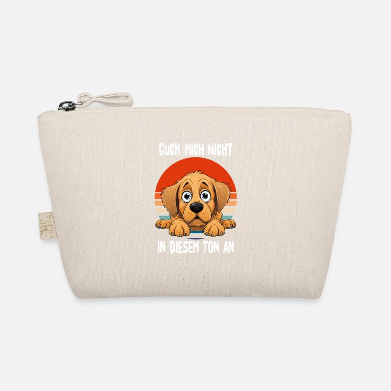 Don't Look At Me In That Tone Golden Retriever Organic Pouch