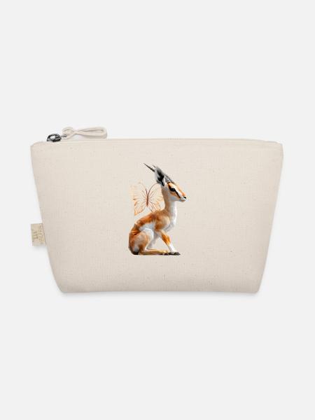 Gazelle - Organic Pouch - nature - Front