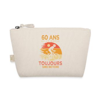 60 ans cadeau vélo 60 anniversaire velo - Trousse biologique - nature - Devant