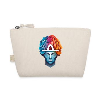Men Thinking - Organic Pouch - nature - Front