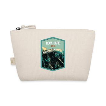 Illustration Cap de Roca, Lighthouse, Portugal - Organic Pouch - nature - Front