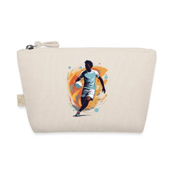 Handballspieler Streetwear Ikonischer Style - Bio-Täschchen - Natur - Vorne