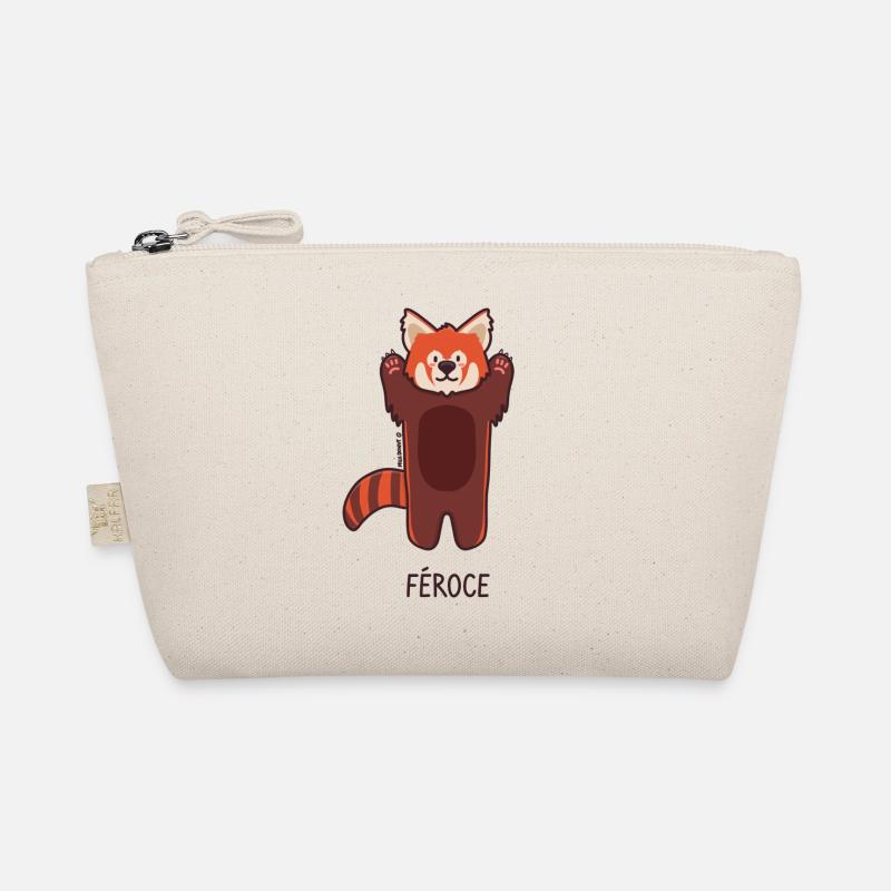 Roter Panda - Wildes Bio-Täschchen