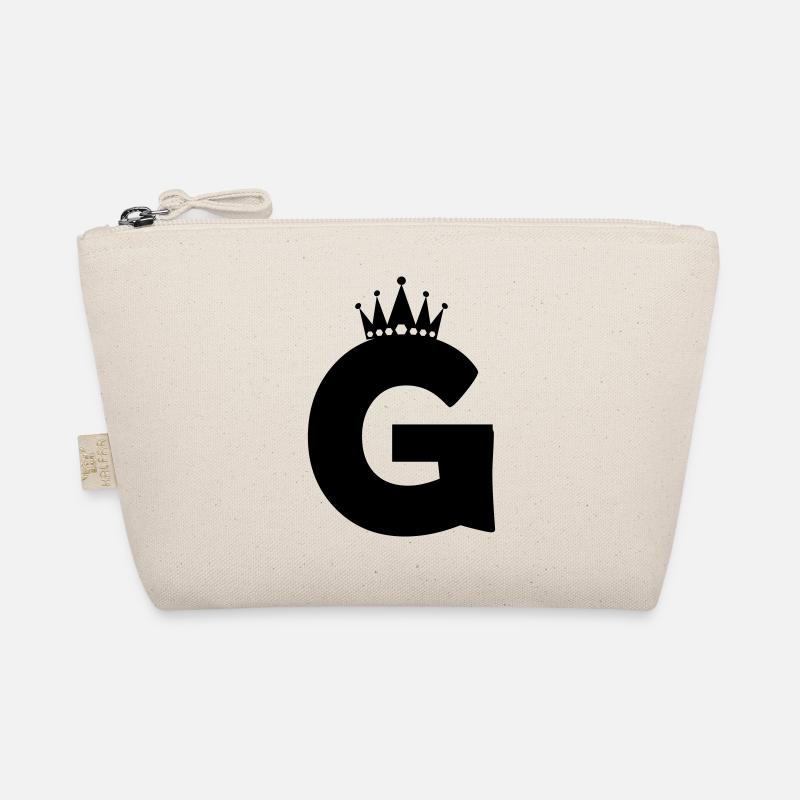 buchstabe G Krone Bio-Täschchen