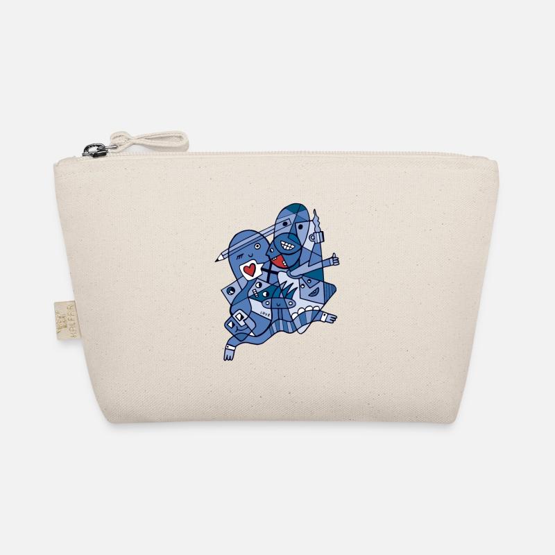 Harmony in Diversity Blue Version Organic Pouch