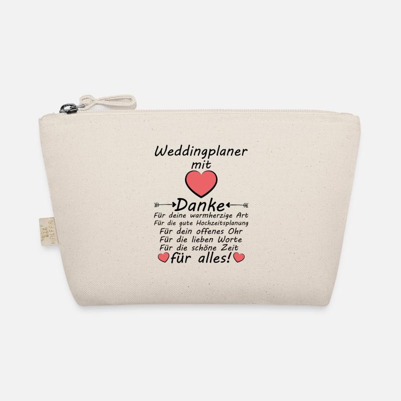 Danke Dankeschön an Weddingsplaner Hochzeitsplaner Bio-Täschchen