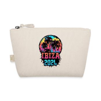 Ibiza 2024 Team Palm Trees Multicolored - Organic Pouch - nature - Front