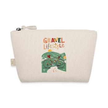 Adventure Cycling Travel Tee Gravel Bike - Trousse biologique - nature - Devant