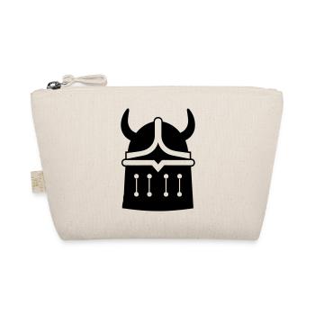 Viking Helmet Warrior - Organic Pouch - nature - Front