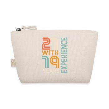 40th Birthday Gift 40th Anniversary - Organic Pouch - nature - Front