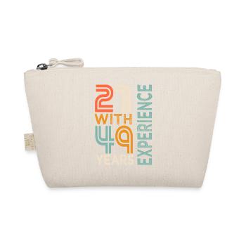 70th Birthday Gift 70th Anniversary - Organic Pouch - nature - Front