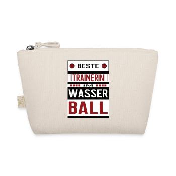 Wasserball Trainerin Beste Wasserballtrainerin - Bio-Täschchen - Natur - Vorne