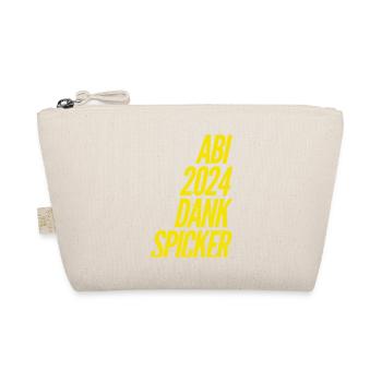 Abi 2024 Spicker Sprüche - Bio-Täschchen - Natur - Vorne