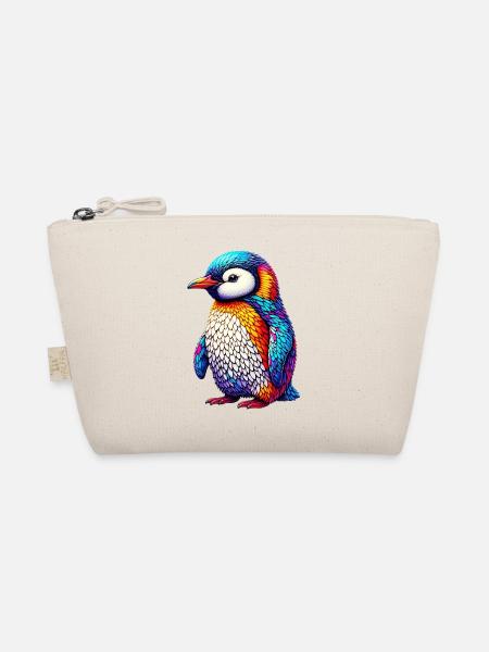 Pinguin - Bio-Täschchen - Natur