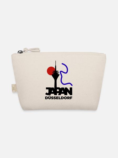 Japan goes Dusseldorf - Organic Pouch - nature - Front