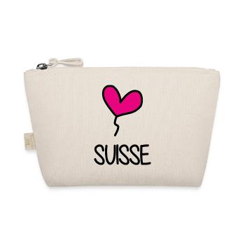 SWITZERLAND. HUMOR. COUNTRY - Organic Pouch - nature - Front