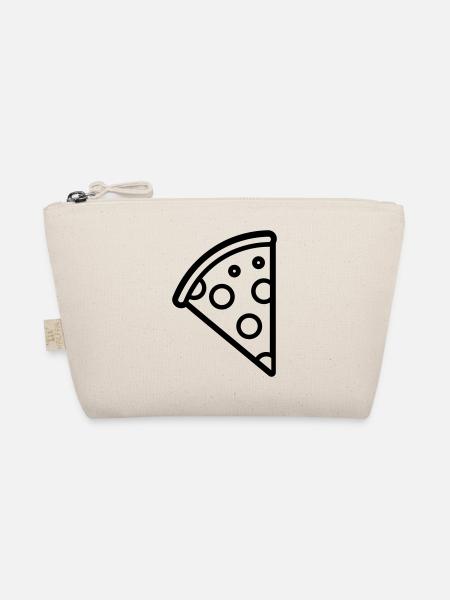 part de pizza - Trousse biologique - nature - Devant