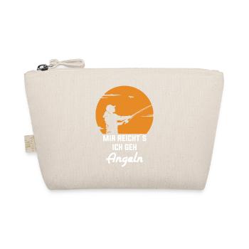 I've had enough, I'm going fishing! - Organic Pouch - nature - Front