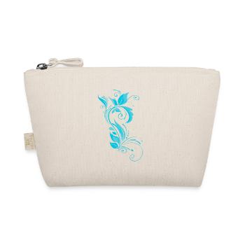 Motif ornemental bleu - Trousse biologique - nature - Devant