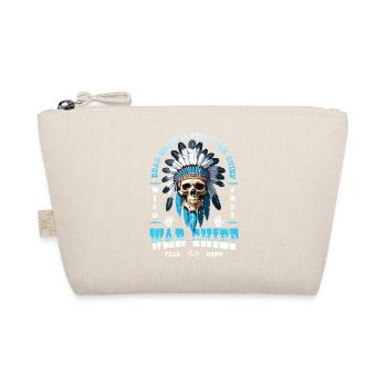 Indian Skull - Organic Pouch - nature - Front