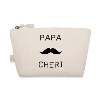 FROHER VATERTAG. PAPA. VATERTAG - Bio-Täschchen - Natur - Vorne