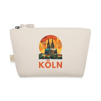Köln "Kölner Dom" - Bio-Täschchen - Natur - Vorne