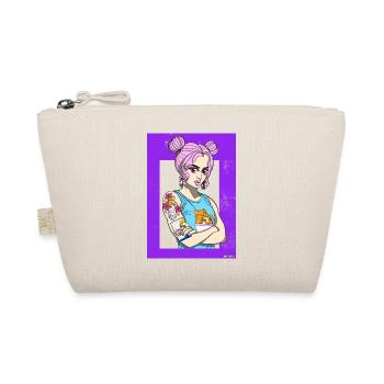 Otaku girl - Bio-Täschchen - Natur - Vorne