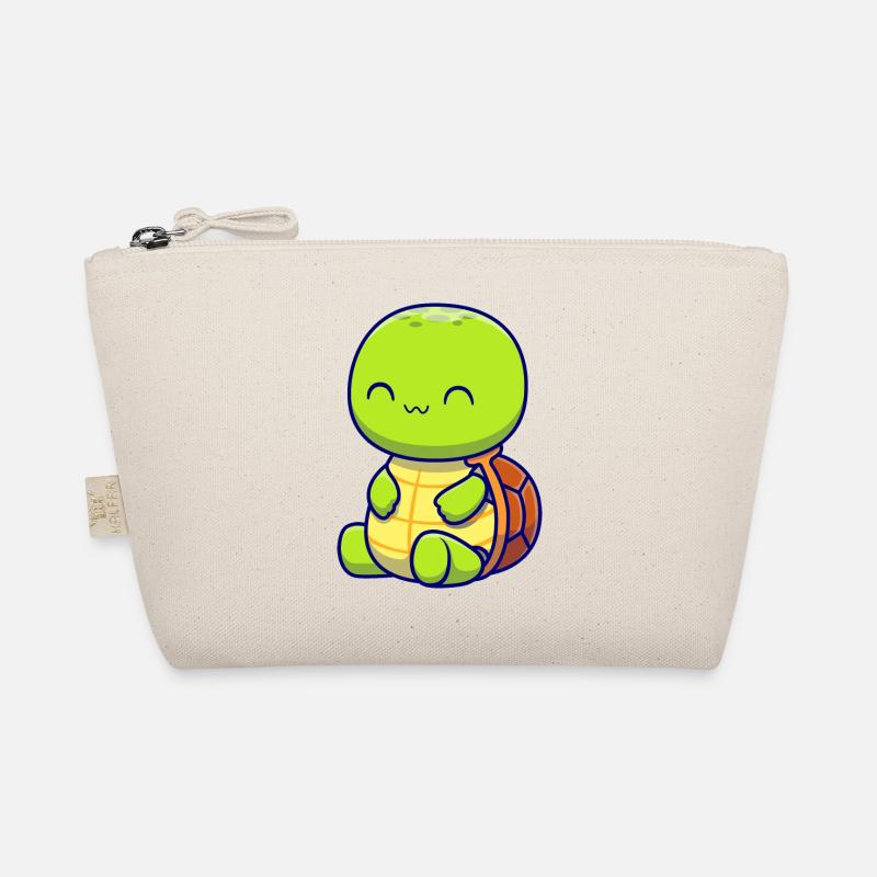 Tortue heureuse profitant simplement de la vie Trousse biologique