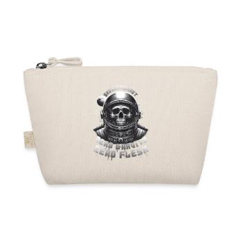 Skull Astronaut: Skullstronaut, Zero Gravity - Organic Pouch - nature - Front