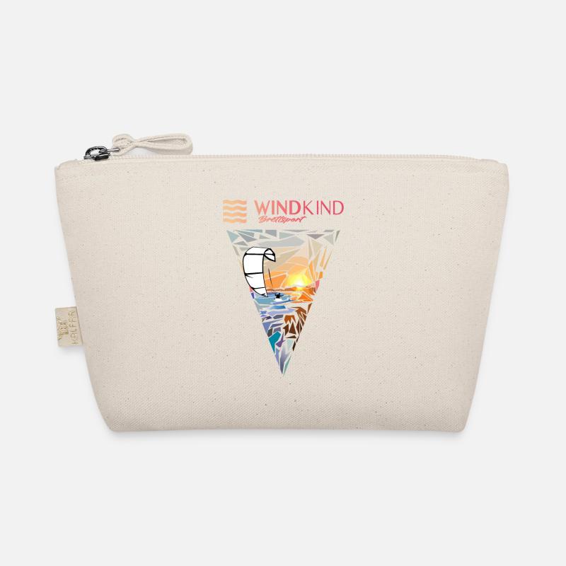 Kitesurfers - Organic Pouch - nature