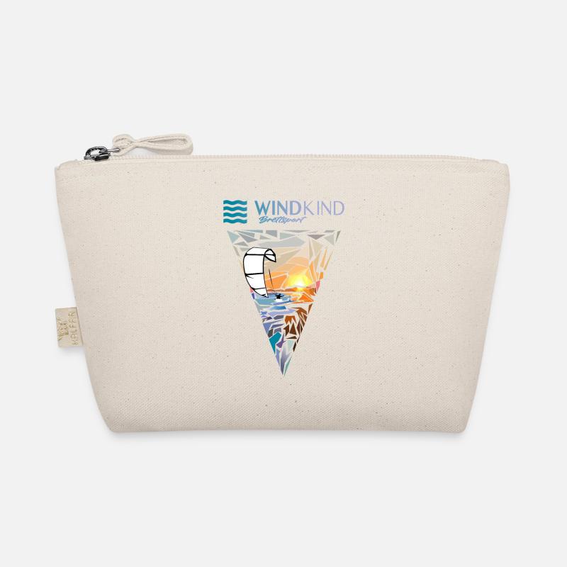 Kitesurfers - Organic Pouch - nature