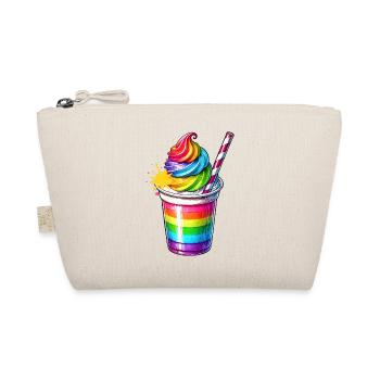 Pleasure for the Senses:Rainbow Milkshake Mug - Organic Pouch - nature - Front