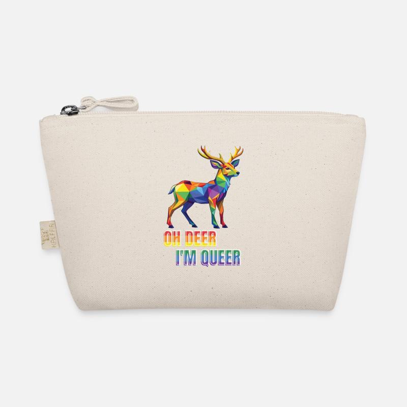 Oh Deer I'm Queer Bio-Täschchen