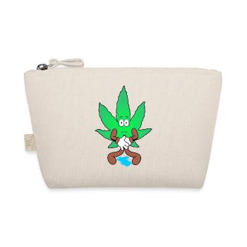 Der Bloom - Ups Bloom Weed Cannabis Marihuana - Bio-Täschchen - Natur - Vorne