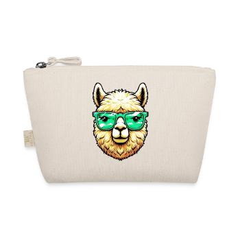 Alpaga avec lunettes de soleil - Trousse biologique - nature - Devant