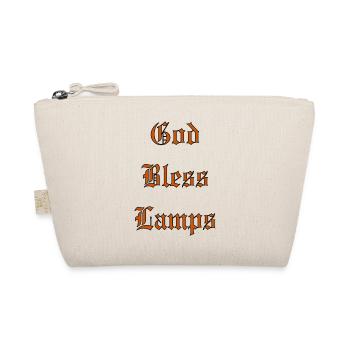 GodBlessLamps - Organic Pouch - nature - Front