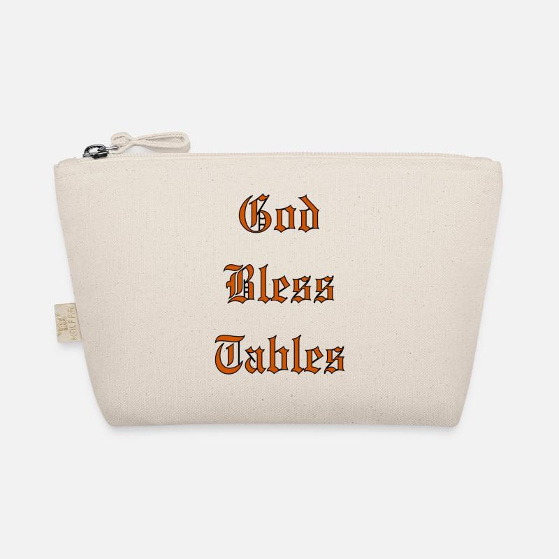 GodBlessTables - Bio-Täschchen - Natur