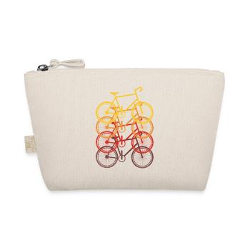 Retro Bike - Organic Pouch - nature - Front