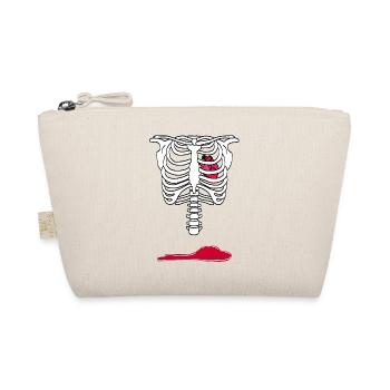 Cage thoracique avec cœur et mare de sang - Trousse biologique - nature - Devant