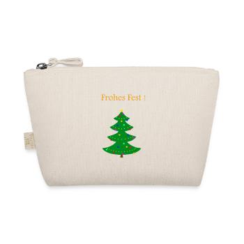 Christmas Tree Merry Christmas - Organic Pouch - nature - Front