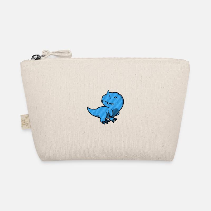 Rex Blue Cute Bio-Täschchen